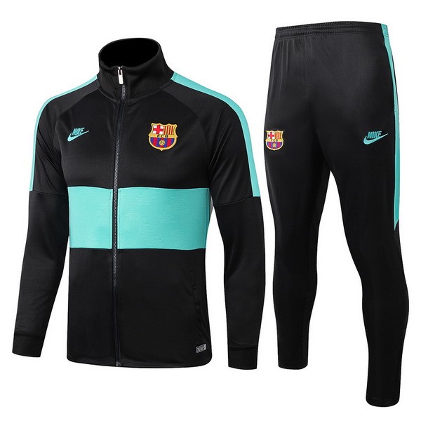 Chandal Barcelona 2019 2020 Negro Verde